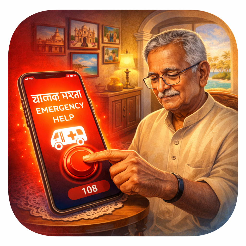 आपत्कालीन SOS