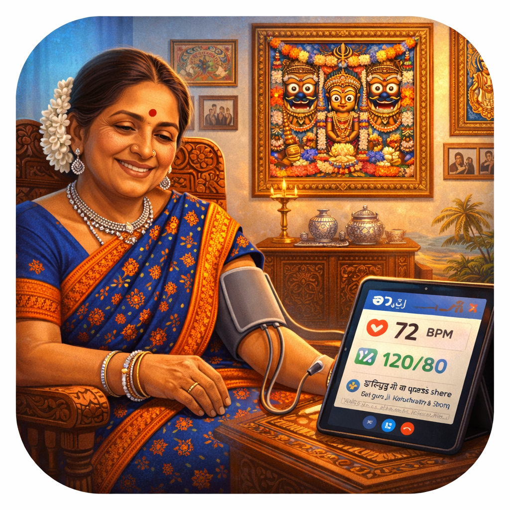 ସ୍ୱାସ୍ଥ୍ୟ ନିରୀକ୍ଷଣ