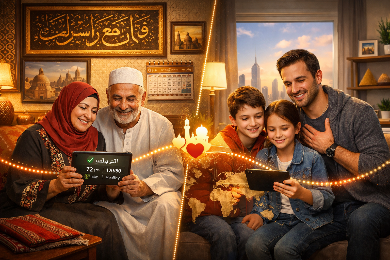 Egyptian families connecting across oceans