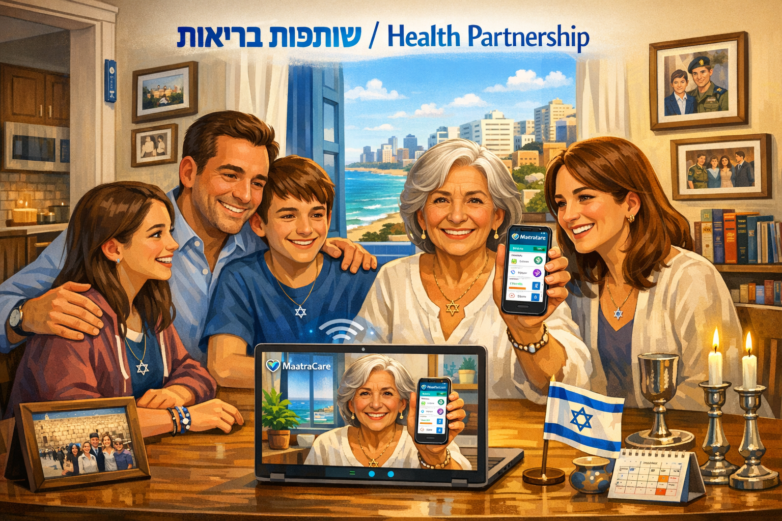 חיבור משפחה ישראלית