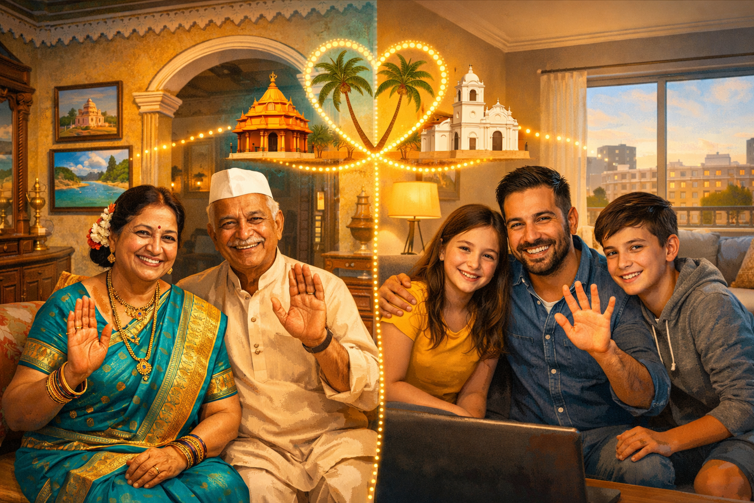 कोंकणी कुटुंबाची जोडणी