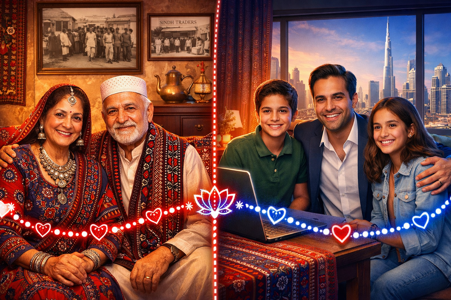 سنڌي خاندان جي ڳنڍاپو