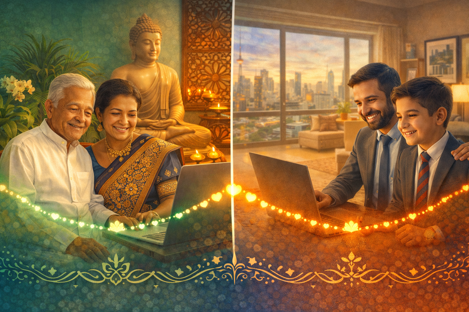 Sri Lankan Families connecting across oceans