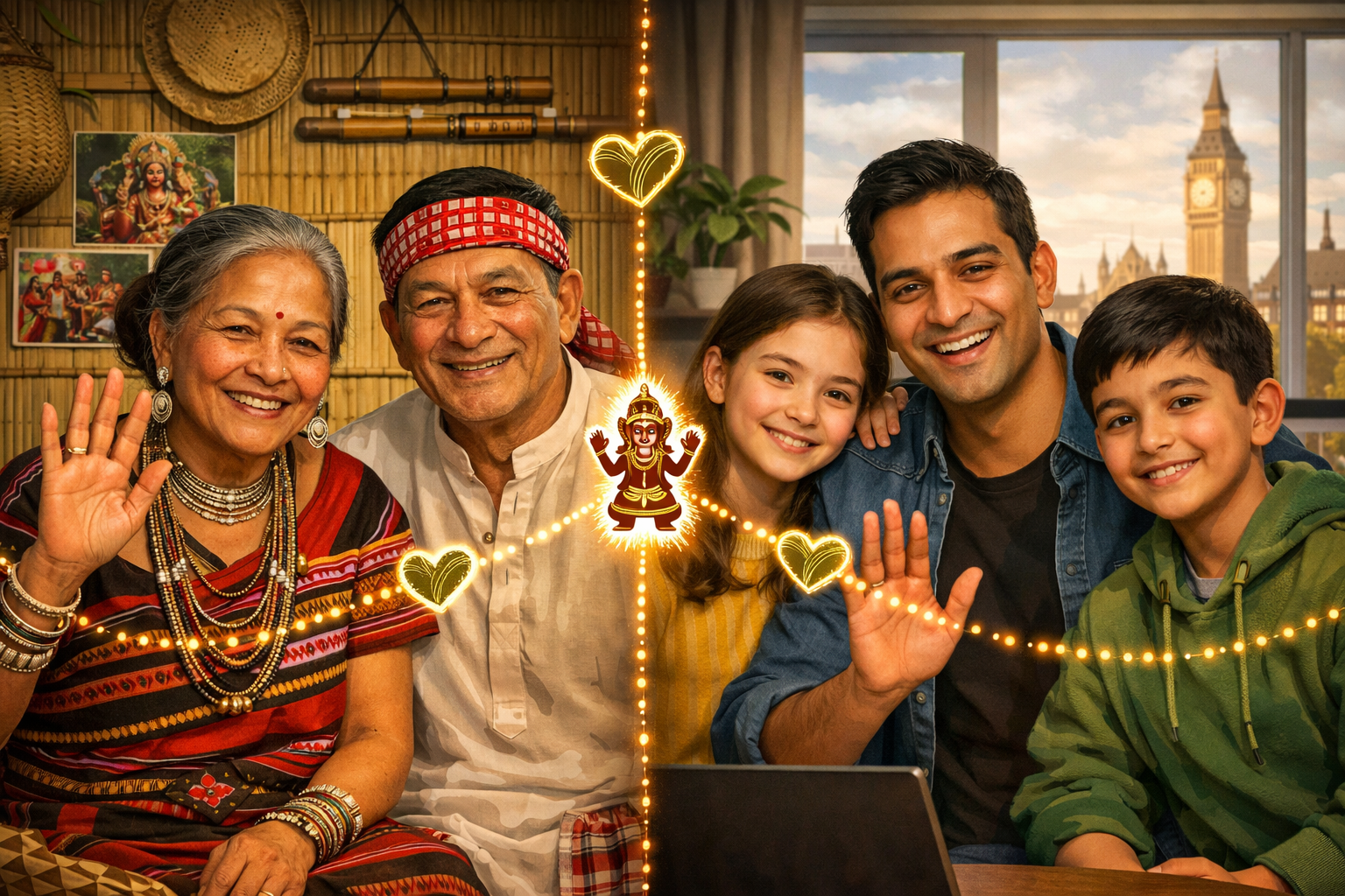 ত্রিপুরী পরিবারনি যোগাযোগ