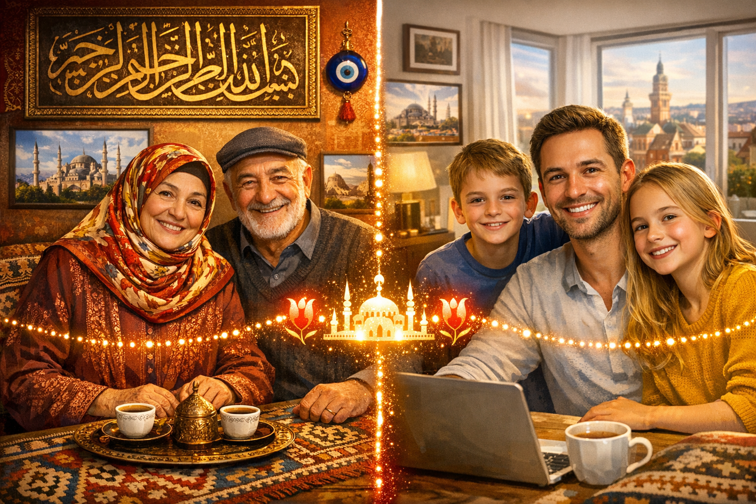 Turkish families connecting across oceans