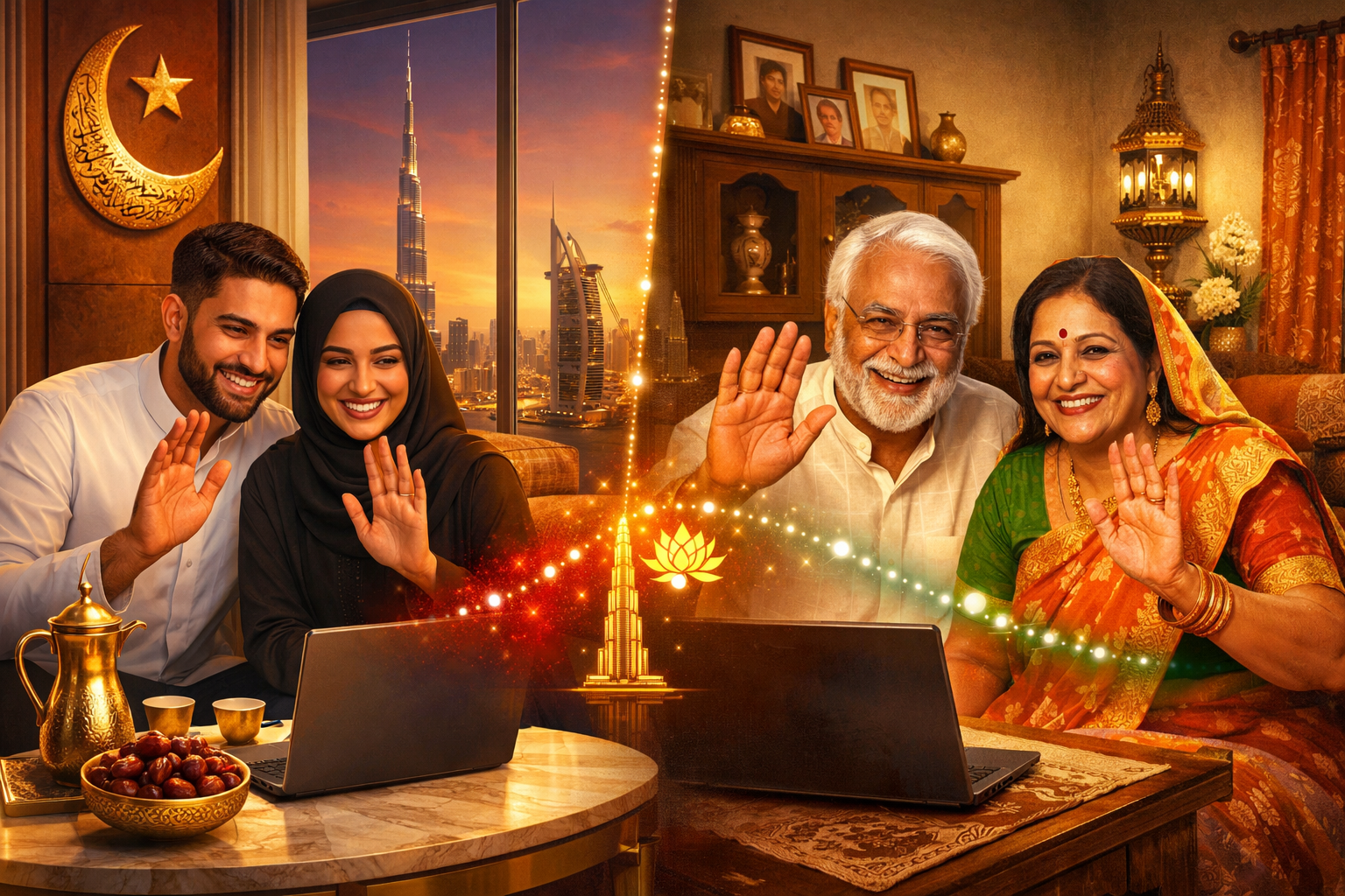 UAE expatriate families connecting across continents