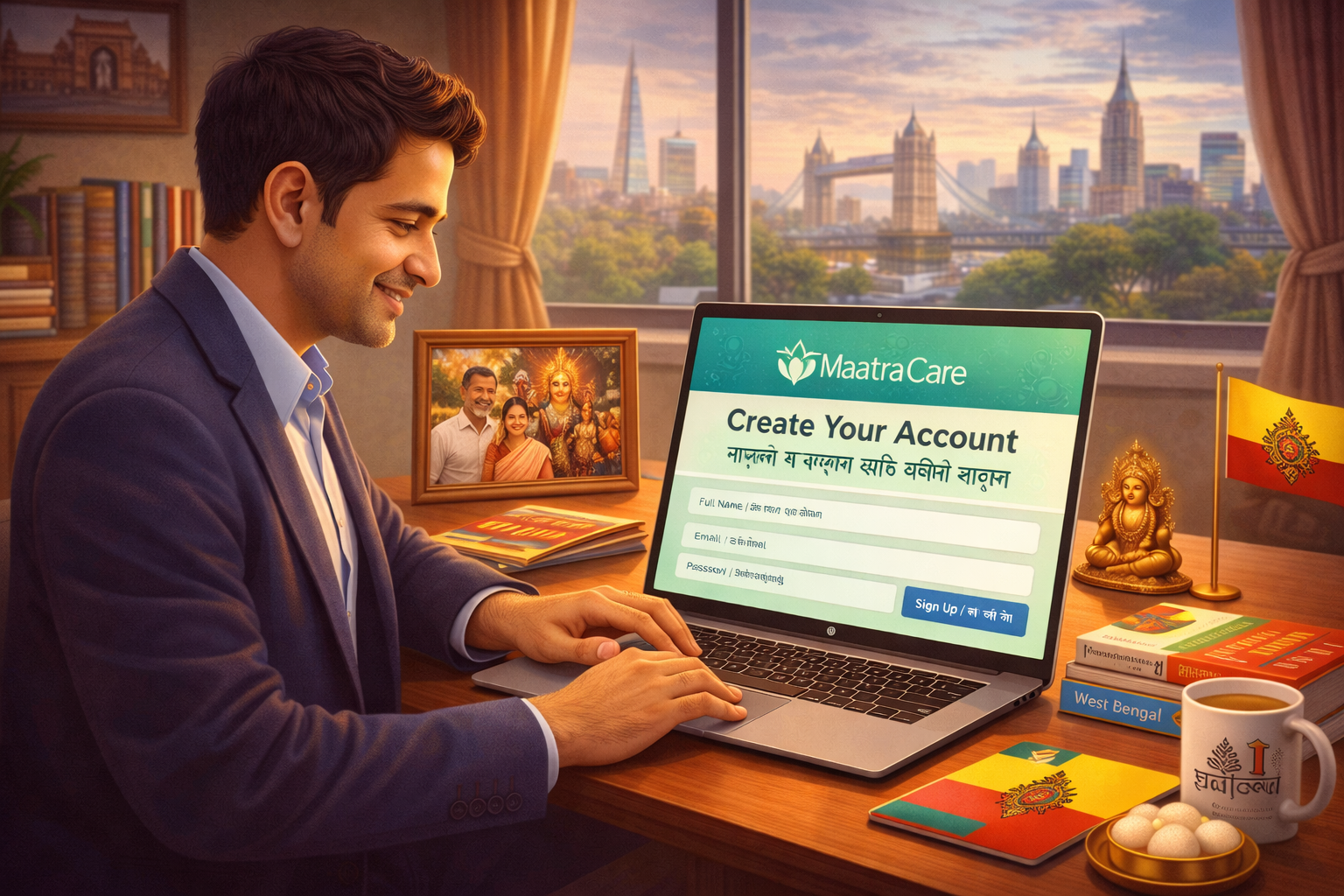 অ্যাকাউন্ট তৈরি করুন