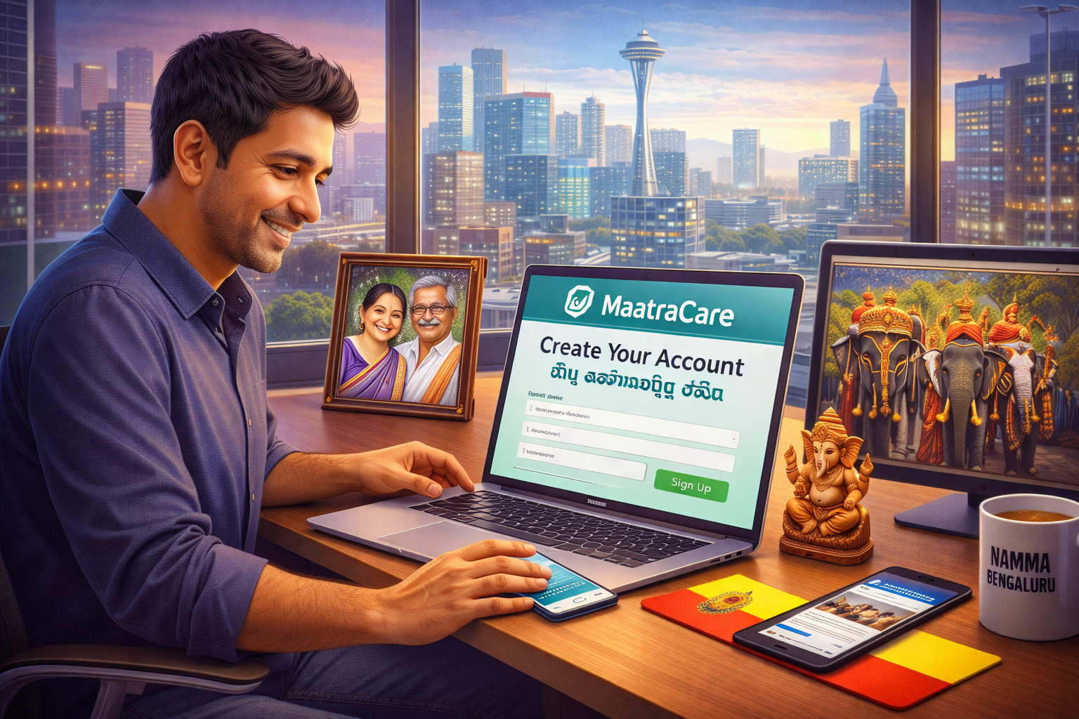 ಖಾತೆ ರಚಿಸಿ