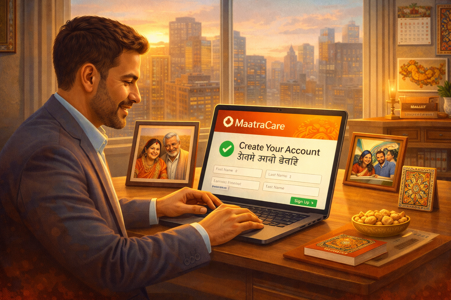 अकाउंट बनाउ