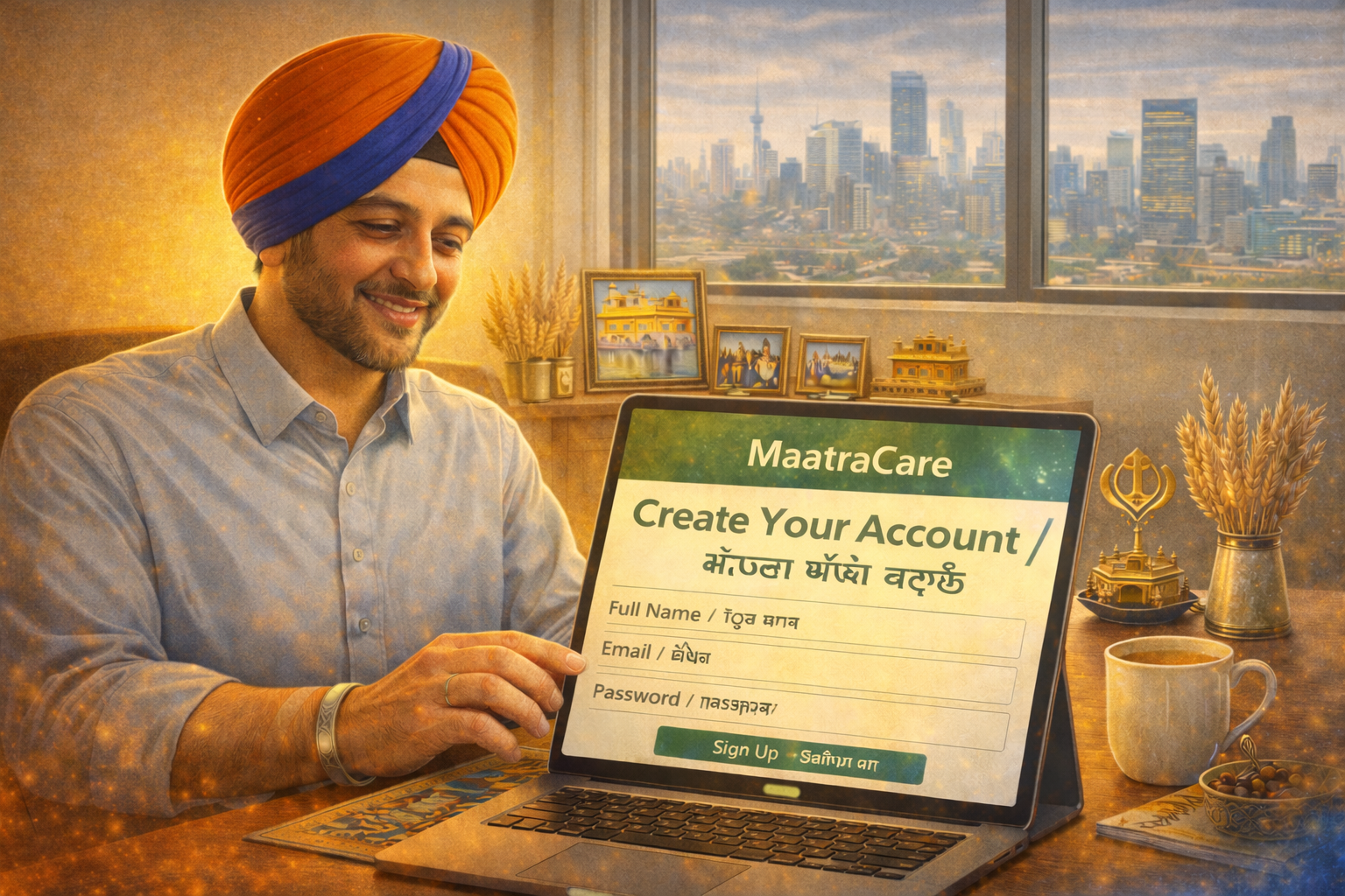 ਅਕਾਊਂਟ ਬਣਾਓ