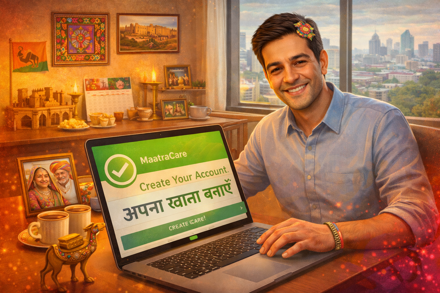 खाता बणाओ