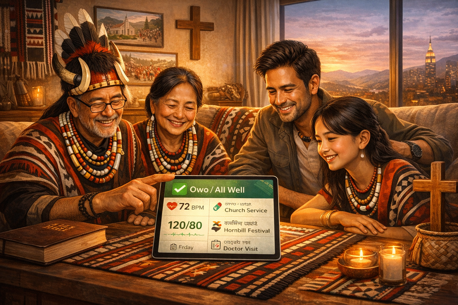 Monitoring set up kori lao