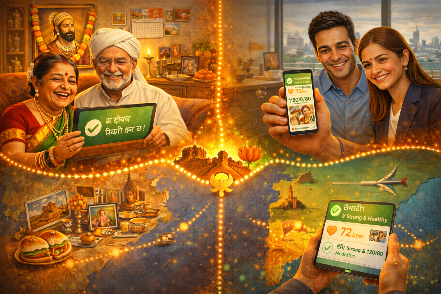 जोडलेले राहा